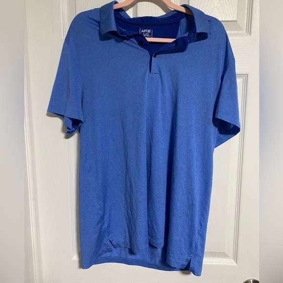 APT. 9 Blue Polo Shirt - Picture 1 of 5